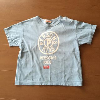 パーソンズキッズ(PERSON'S KIDS)のパーソンズ キッズ Tシャツ 95㎝ 水色(Tシャツ/カットソー)