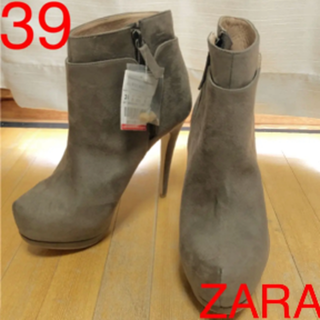 ザラ(ZARA)のZARA 39 ショートブーツ(ブーティ)