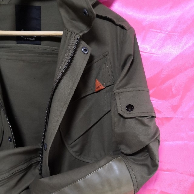 日本激安販壳サイト  スプリングジャケット DENHAM 試着のみ美品 ミリタリージャケット