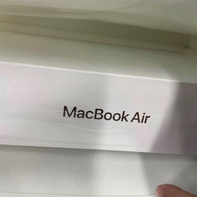 新品未開封 MacBook Air M1チップ8GB 256GB スペースグレイ