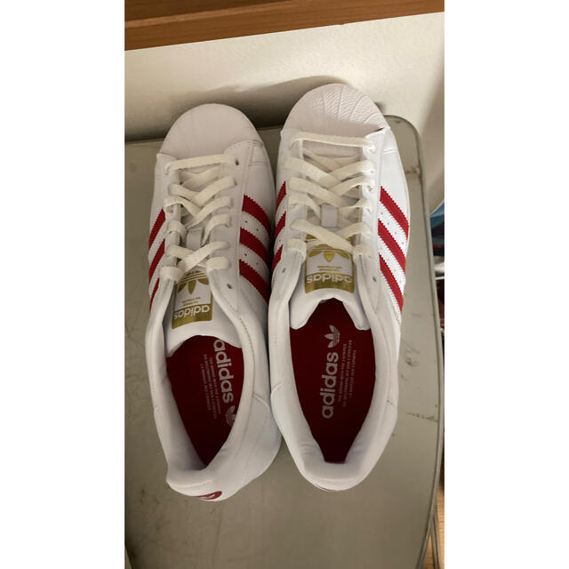 adidas - アディダス スーパー スター ホワイト レッド ジャパン 日本 ...