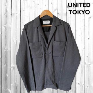 UNITED TOKYO 長袖　シャツ　ジャケット　ワーク　テーラード　日本製(テーラードジャケット)