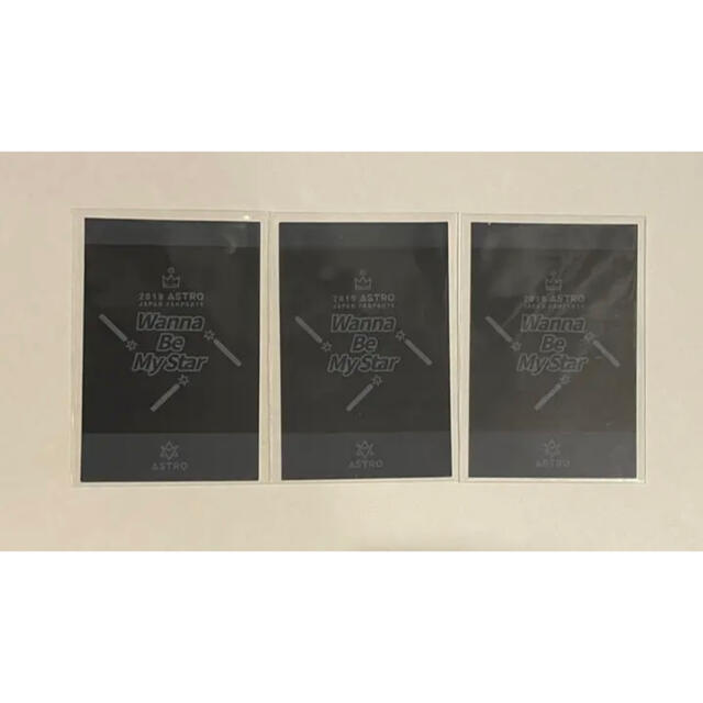 Astro ペンパ ポラ トレカ ユンサナ 3枚セット エンタメ/ホビーのCD(K-POP/アジア)の商品写真