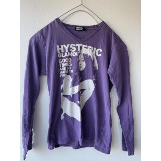 ヒステリックグラマー(HYSTERIC GLAMOUR)のHystelic Gramour ロンT カットソー　サイズS(Tシャツ/カットソー(七分/長袖))