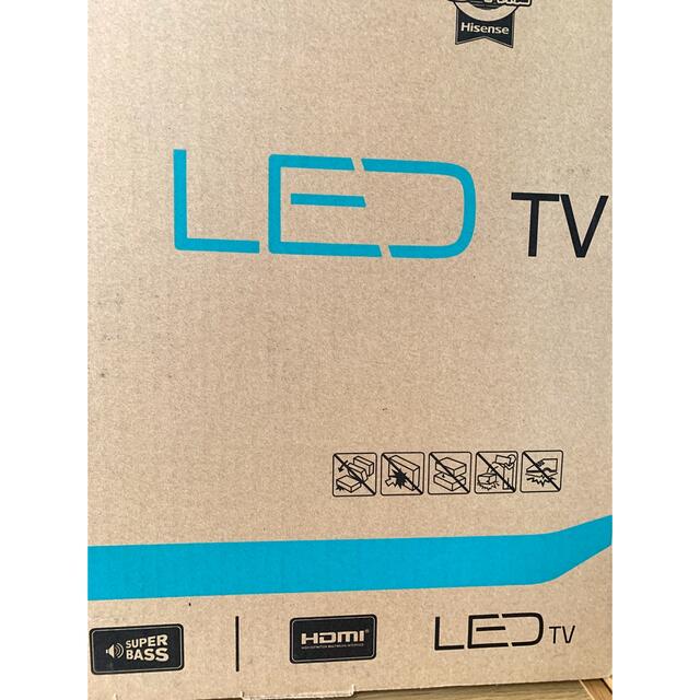 専用 新品『ハイセンス Hisens 24インチ LED TV』 スマホ/家電/カメラのテレビ/映像機器(テレビ)の商品写真