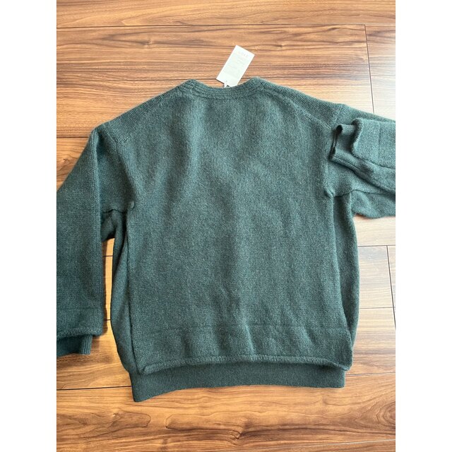 21aw YOKE CONNECTING CARDIGAN GREEN 3 5