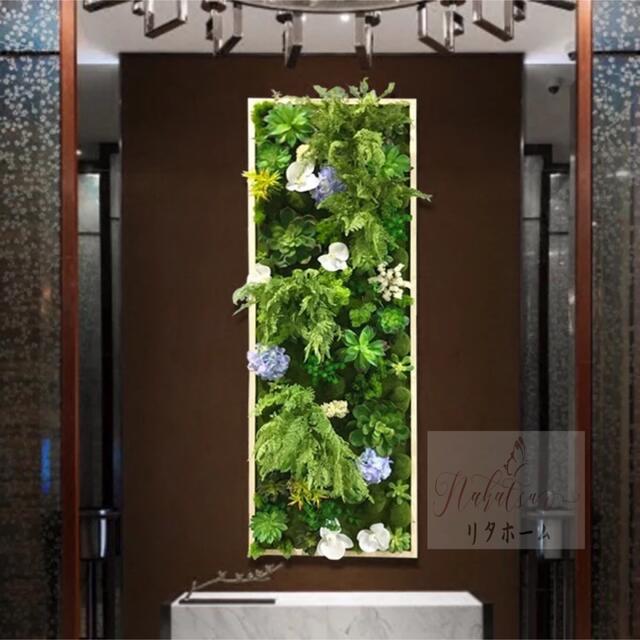 2022年秋冬新作 壁掛けインテリア 人工観葉植物 ディスプレイ 壁掛け 壁掛けミックスグリーン インテリア雑貨