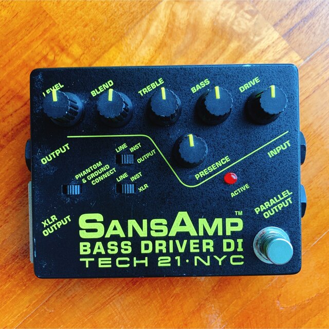 TECH21 SANSAMP BASS DRIVER DI 【生産終了盤】 楽器のベース(ベースエフェクター)の商品写真