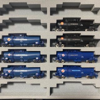 カトー(KATO`)のNゲージ KATO タキ43000 ブルー＆黒 7両セット(鉄道模型)