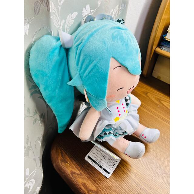 新品　プロセカ　スペシャルふわふわぬいぐるみ　ステージのセカイの初音ミク