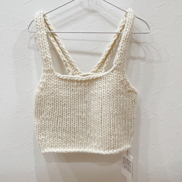 6(ROKU)>WOOL ROVING KNIT CAMISOLE/ニットの通販 by my.SHOP|ラクマ