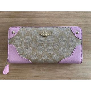 コーチ(COACH)のcoach コーチ　長財布　ラウンドファスナー　新品　未使用(財布)