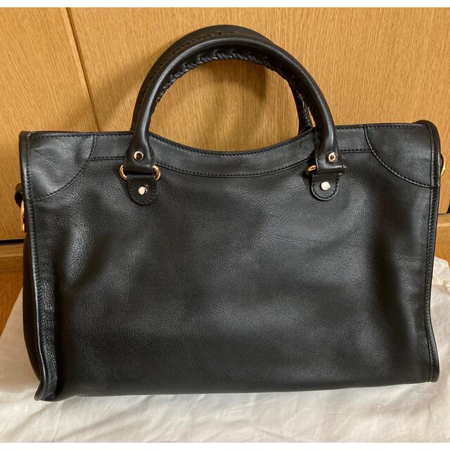 バレンシアガ BALENCIAGA 黒 シティ 2WAYエディターズバッグ 美品