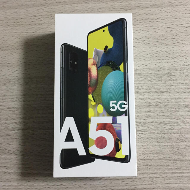 SAMSUNG Galaxy A51 5G SCG07 ブラック サムスン