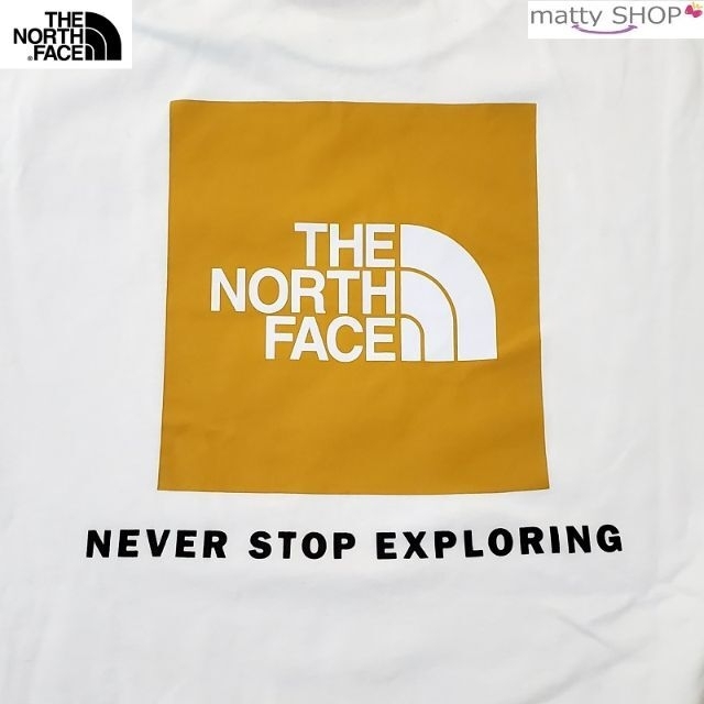 THE NORTH FACE(ザノースフェイス)の4 THE NORTH FACE ロンT ホワイト XL 新品 メンズのトップス(Tシャツ/カットソー(七分/長袖))の商品写真