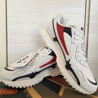 フィラ(FILA)の【BTS V着用】FILA ZAMA 厚底スニーカー 新品タグ付き 25cm(スニーカー)