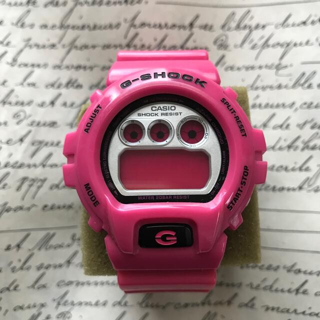 G-SHOCK DW-6900CS ピンク