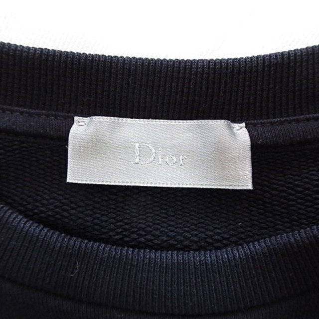 ディオールオム Dior HOMME トレーナー 18AW ブラック 黒 S