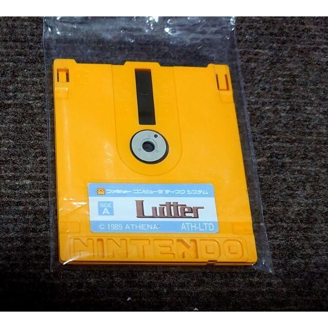 ファミリーコンピュータ(ファミリーコンピュータ)の【激レア・特割！】ディスクシステム『リュッター（Lutter）』（ラベル無し） エンタメ/ホビーのゲームソフト/ゲーム機本体(家庭用ゲームソフト)の商品写真