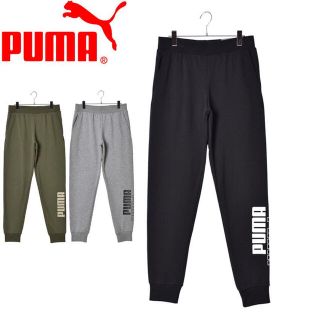 プーマ(PUMA)のプーマ パンツ  パワーロゴスウェットパンツ  PUMA  L  グレー(その他)