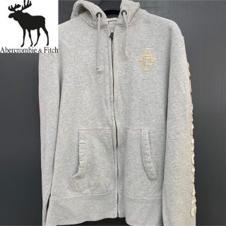 アバクロンビーアンドフィッチ(Abercrombie&Fitch)の【Abercrombie & Fitch】(アバクロ) 刺繍ジップアップパーカー(パーカー)