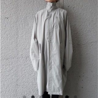 マルタンマルジェラ(Maison Martin Margiela)のMaison Martin Margiela完売品　オーバーサイズナイロンコート(ステンカラーコート)