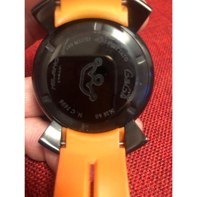 GaGa MILANO(ガガミラノ)のMr-T,T様専用　本物ガガミラノ　クロノ　48MM メンズの時計(腕時計(アナログ))の商品写真