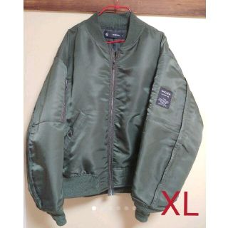 アンダーカバー(UNDERCOVER)のGU  UNDERCOVER MA-1 ブルゾン ジャケット XL 美品(フライトジャケット)