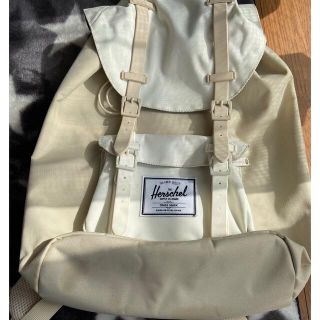 ハーシェル(HERSCHEL)のハーシェル　ローズバッド　リュック　白　ベージュ　ホワイト(リュック/バックパック)