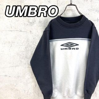 アンブロ(UMBRO)の希少 90s アンブロ スウェット ビッグ刺繍(トレーナー/スウェット)