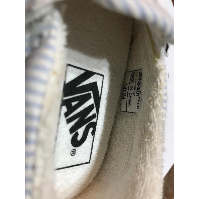 VANS(ヴァンズ)のVANS スニーカー 14cm タグ付き キッズ/ベビー/マタニティのベビー靴/シューズ(~14cm)(スニーカー)の商品写真