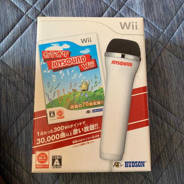 Wii(ウィー)のカラオケJOYSOUND Wii Wii エンタメ/ホビーのゲームソフト/ゲーム機本体(家庭用ゲームソフト)の商品写真