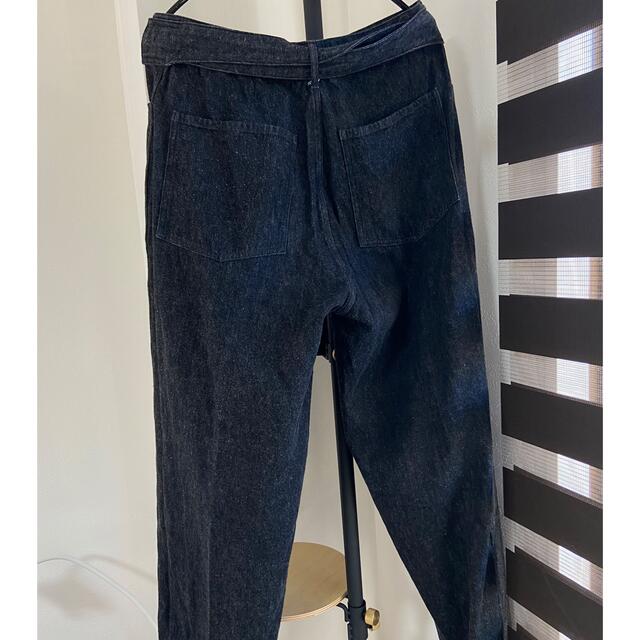 21AW コモリ ベルテッドデニム BLACK/ECRU サイズ2 | csfoundations.com