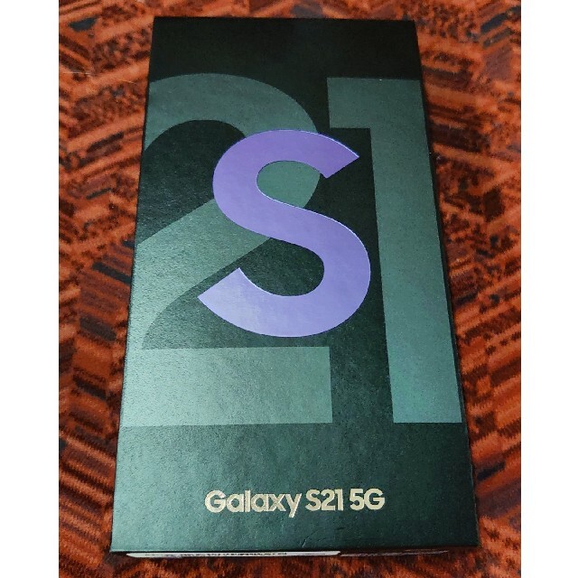 Galaxy(ギャラクシー)の【新品・未使用】Galaxy s21 256gb 5G ファントムバイオレット スマホ/家電/カメラのスマートフォン/携帯電話(スマートフォン本体)の商品写真