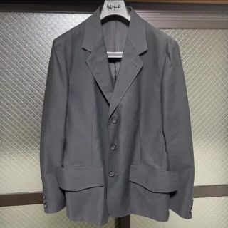 ヨウジヤマモト(Yohji Yamamoto)の20SS  C/ツイル フラップショートジャケット(テーラードジャケット)