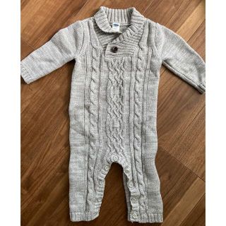 オールドネイビー(Old Navy)のmy様専用　ニットロンパース　OLD NAVY 6-12M (ロンパース)