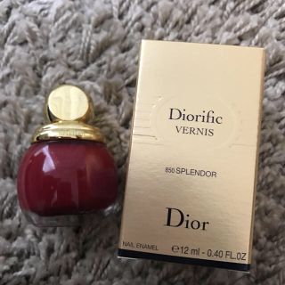 ディオール(Dior)のDior  クリスマス限定色 ネイル(マニキュア)