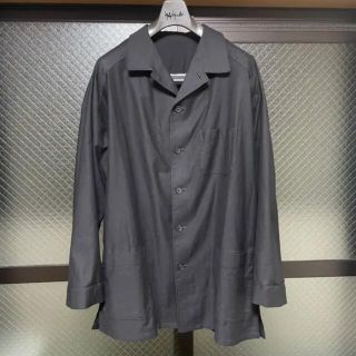 ヨウジヤマモト(Yohji Yamamoto)の19SS Yohji Yamamoto POUR HOMME 解禁　ジャケット(ステンカラーコート)