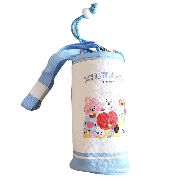 防弾少年団(BTS)(ボウダンショウネンダン)の【新作】BT21 ペットボトルカバー baby　集合 インテリア/住まい/日用品のキッチン/食器(弁当用品)の商品写真