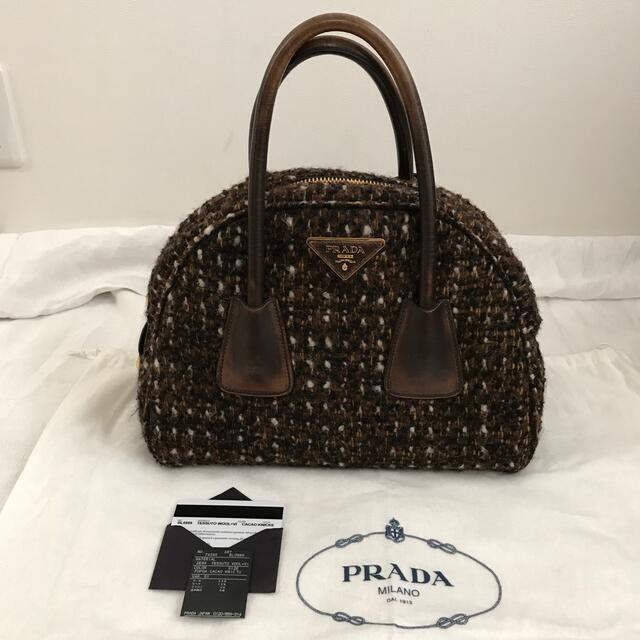 PRADA プラダ ボーリングバッグ ボストン - ハンドバッグ