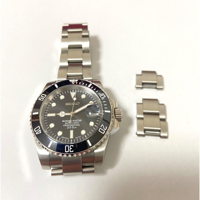 SEIKO MOD NH35 ブラックセラミック 自動巻 セイコー 時計 SEIKO MOD NH35 ブラックセラミック 自動巻 セイコー 時計
