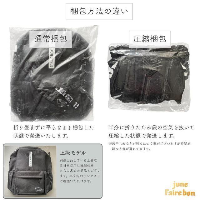 266 リュックサック 新品 メンズ レディース 大容量 ブラック 未使用 丈夫