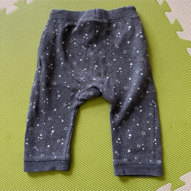 H&M(エイチアンドエム)のH&M baby ベビー フリースパンツ 星柄 兎 部屋着 パンツ レギンス  キッズ/ベビー/マタニティのベビー服(~85cm)(パンツ)の商品写真