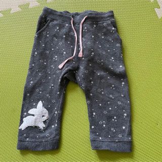 エイチアンドエム(H&M)のH&M baby ベビー フリースパンツ 星柄 兎 部屋着 パンツ レギンス (パンツ)