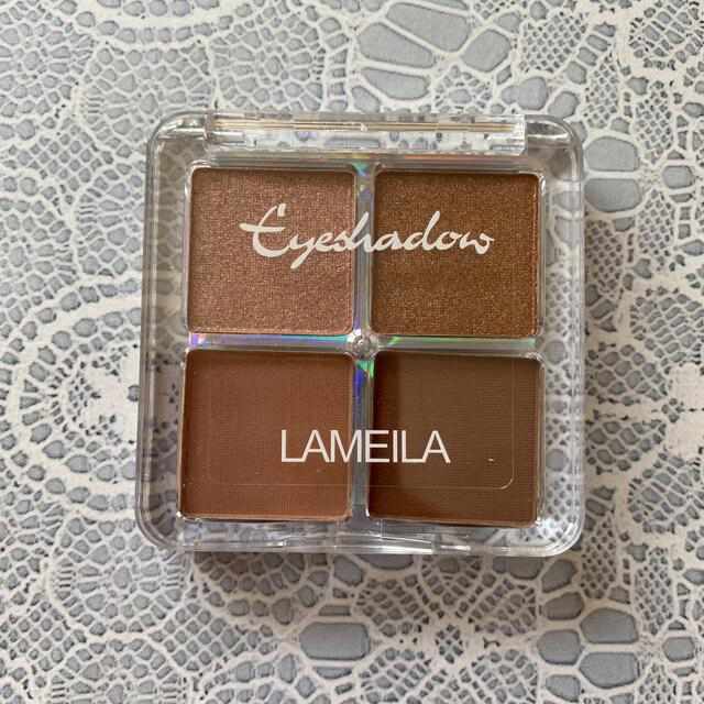 LAMEILA 4色アイシャドウ ブラウン系 コスメ/美容のベースメイク/化粧品(アイシャドウ)の商品写真
