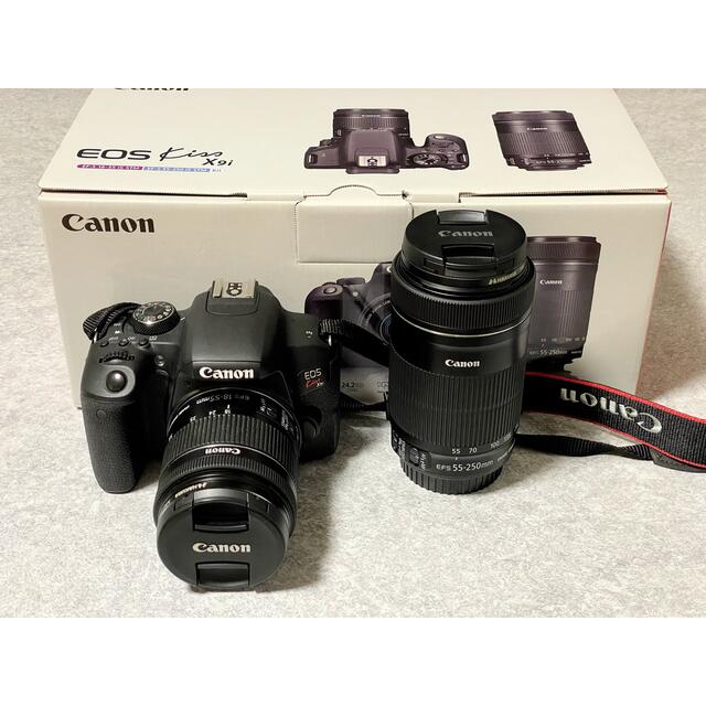 CANON EOS kiss x9i ダブルズームキット/美品