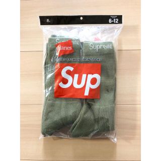 シュプリーム(Supreme)のシュプリーム　Hanes Crew Socks(ソックス)