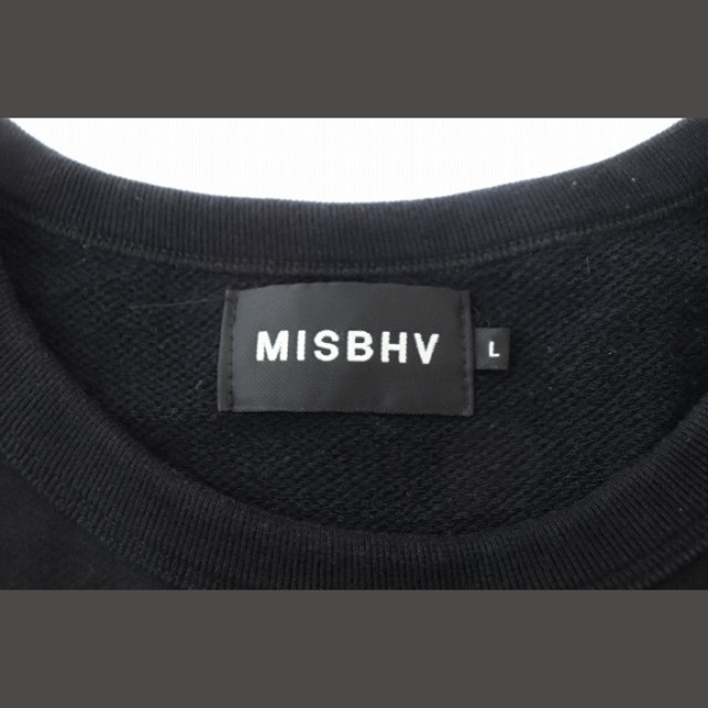 MISBHV ミスビヘイブ モントレー スタッズ スウェット トレーナー L 黒 2