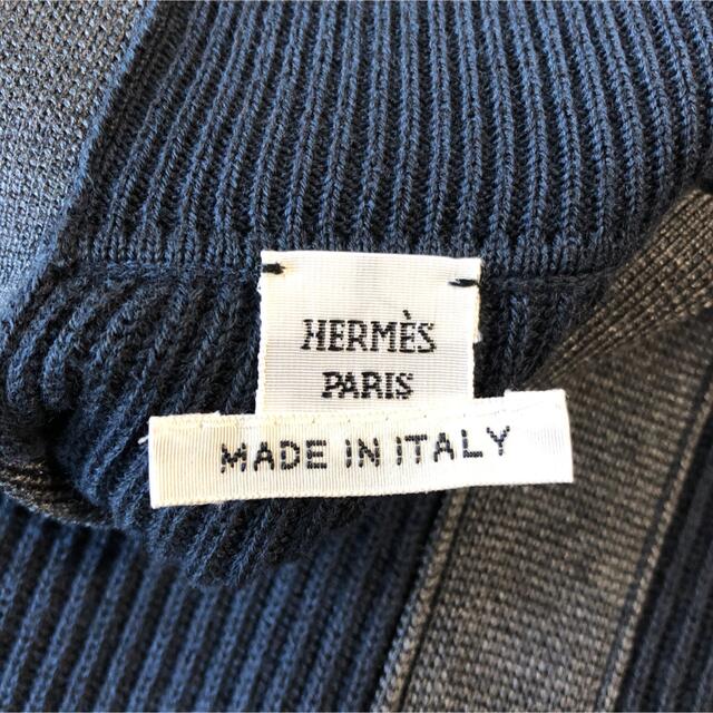 Hermes(エルメス)のエルメス ニットワンピース サイズ36 シルク  コットン ニット ウール レディースのワンピース(ひざ丈ワンピース)の商品写真