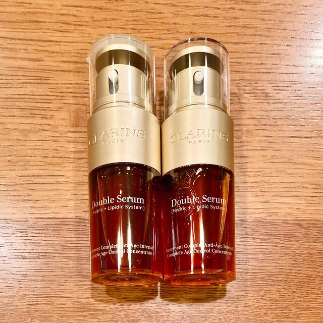 CLARINS(クラランス)のクラランス ダブルセーラムEX 30ml 2本セット 新品 未使用 美容液  コスメ/美容のスキンケア/基礎化粧品(美容液)の商品写真